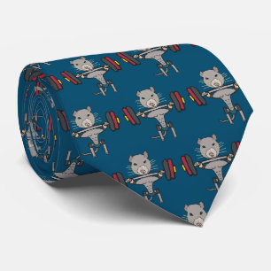 Gravata Levantamento de Peso de Rato de Gym