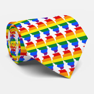 Gravata LGBTQ ILLINOIS PRIDE Tie