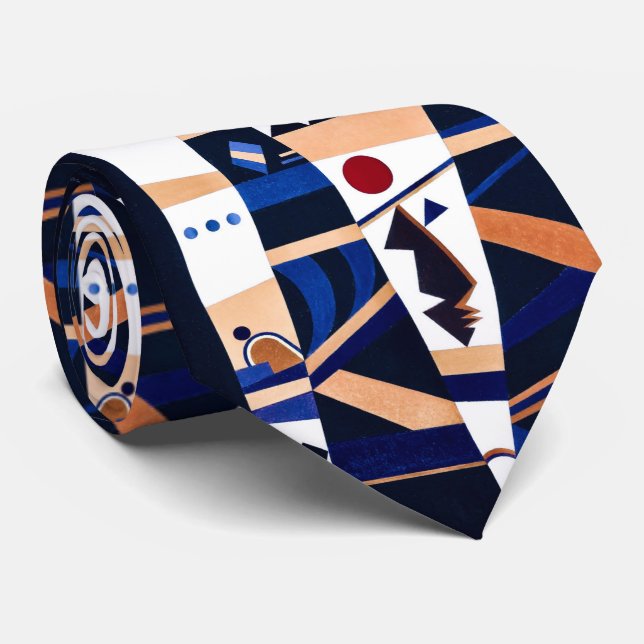 Gravata Ligação por Kandinsky (Rolled)
