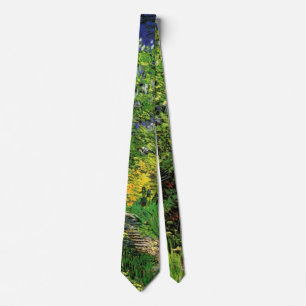 Gravata Lilases por Vincent van Gogh, Flores de Jardim Ant