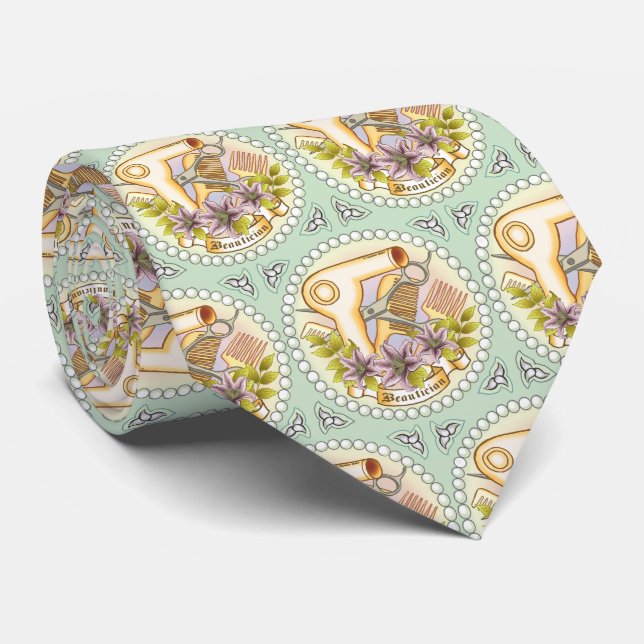 Gravata Lily Pearl Beauticitic tie (Rolled)