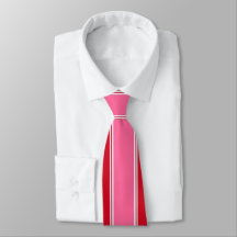 Listra vermelha e cor-de-rosa