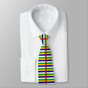 Gravata listras da bandeira da República Centro-Africana p