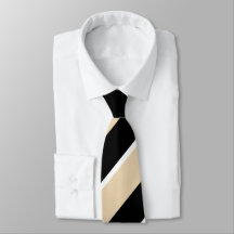 Listras diagonais modernas e elegantes Preto e Beg