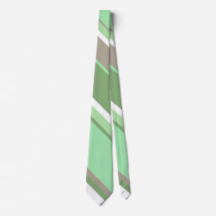 Gravata Listras verdes claras