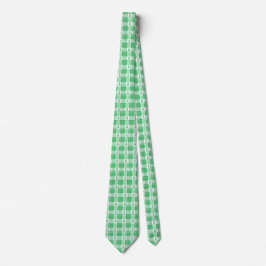 Gravata Liver Cancer Awareness Plaid Green Ribbon