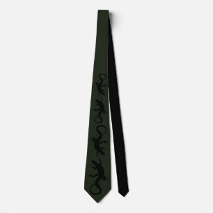 Gravata Lizard Art Tie Legal Rótulos Gifts & Lizard Neckt
