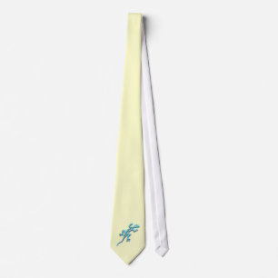 Gravata Lizard-Turquoise
