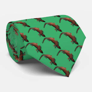 Gravata Lizard Wildlife Neck Tie