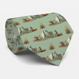 Gravata Llama Meadow (Verde Claro)