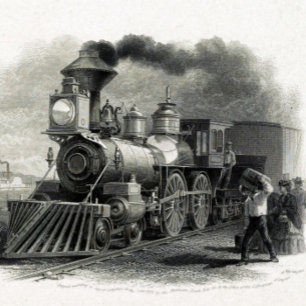 Gravata Locomotiva a Vapor de Trem