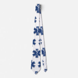 Gravata Logotipo EMS de emergência