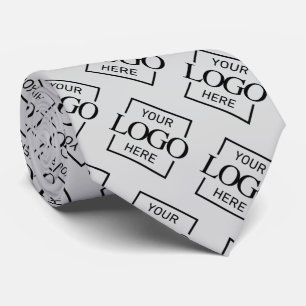 Gravata Logotipo Personalizado de Empresa Moderna Padrão P