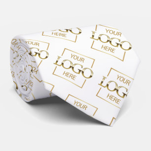 Gravata Logotipo Personalizado Moderno Padrão Profissional