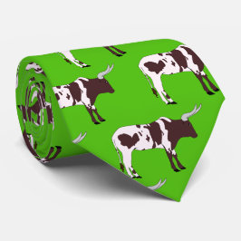 Gravata Longhorn Steer Team Mascot Necktie de Futebol