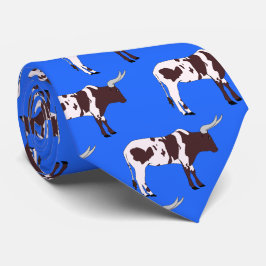 Gravata Longhorn Steer Team Mascot Necktie de Futebol