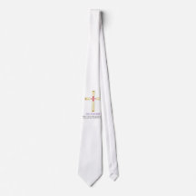 LORD RAYEL ROKEN HADIETH WHITE MENS TIE