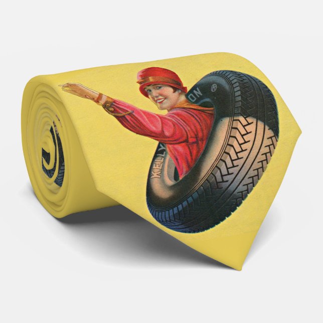 Gravata Lotta Miles acenando para pneus Kelly-Springfleld (Rolled)