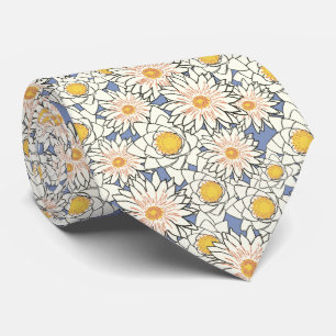 Gravata Lotus Flowers Necktie