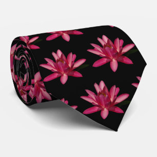 Gravata Lotus Waterlily Rosa