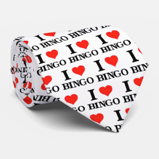 Gravata Love Bingo Neck Tie