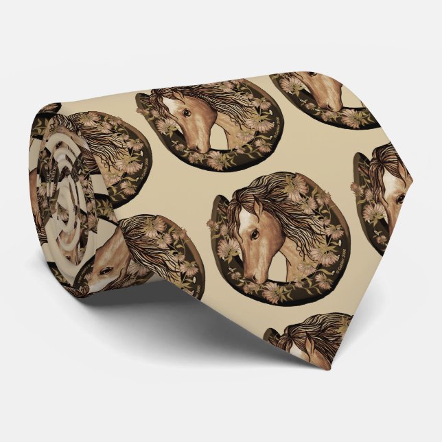 Gravata Lucky Horse (Rolled)