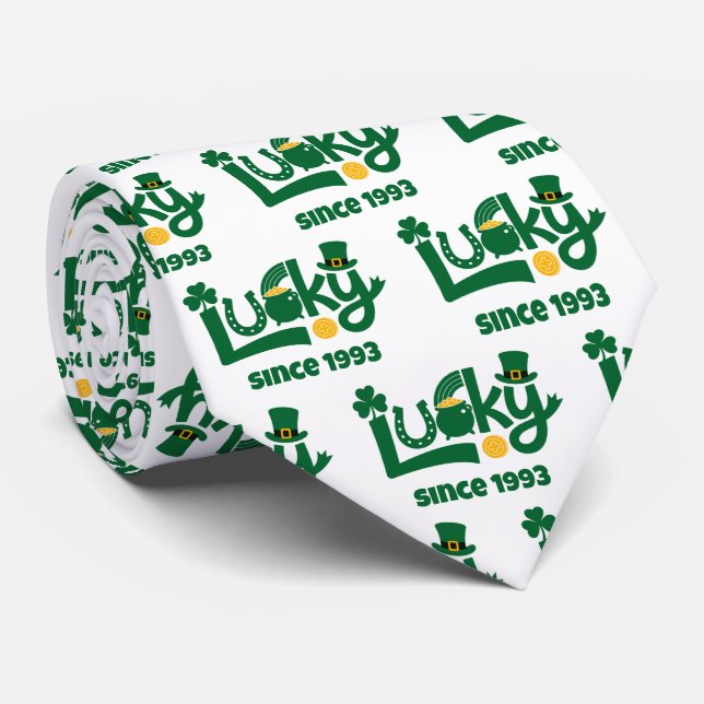 Gravata Lucky since Year (Rolled)