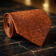 Luxo Terracota Laranja Queimada Floral Barroco