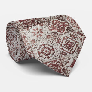 Gravata Luxuosa Burgundy Marroquina com Gola