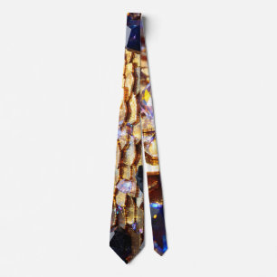 Gravata Luxury Fantasy Gemstone Abstrato