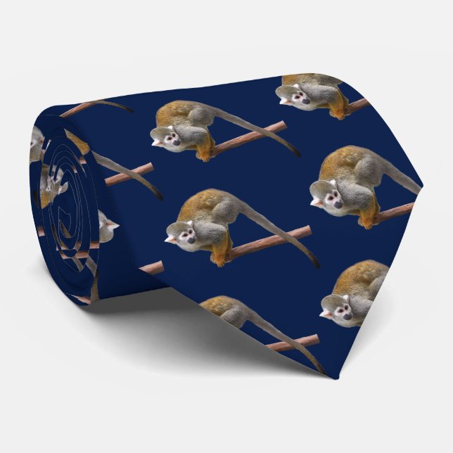 Gravata Macaco-esquilo (Rolled)