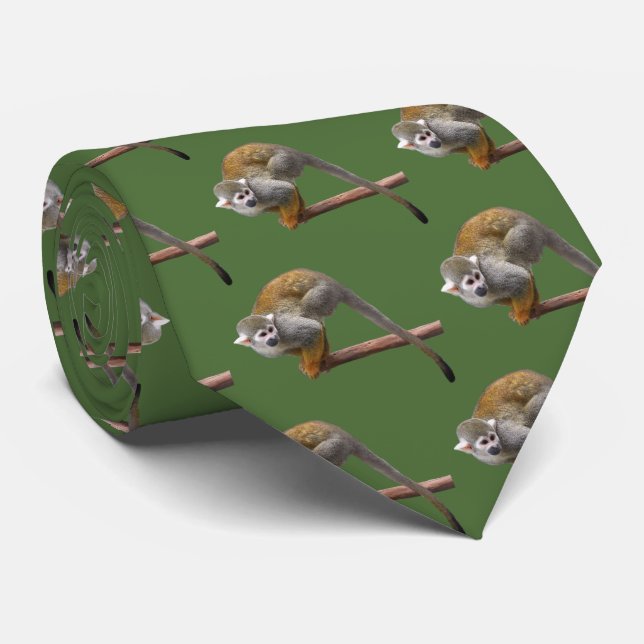 Gravata Macaco-esquilo (Rolled)