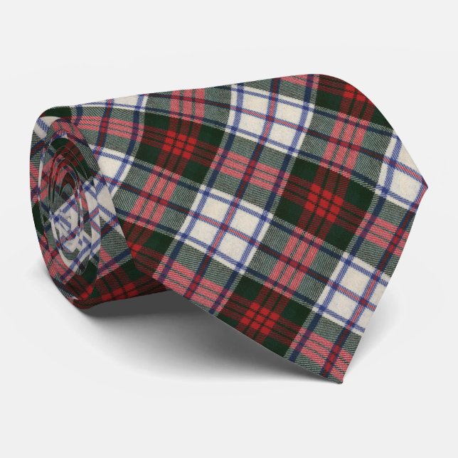 Gravata MacDuff Dress Modern Original Tartan Escocês (Rolled)