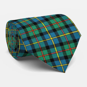 Gravata MacLeod de Harris Antigo Tartan Nec