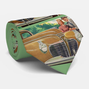 Gravata Mãe e Pai MMOTH 1941 Plymouth impressão