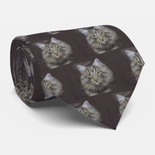 Gravata Maine Coon Cat Neck