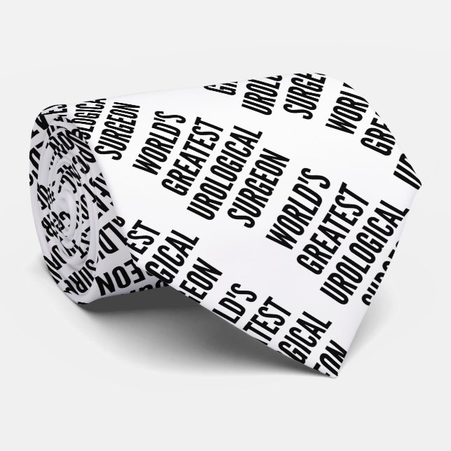 Gravata Maior cirurgião urológico do mundo (Rolled)