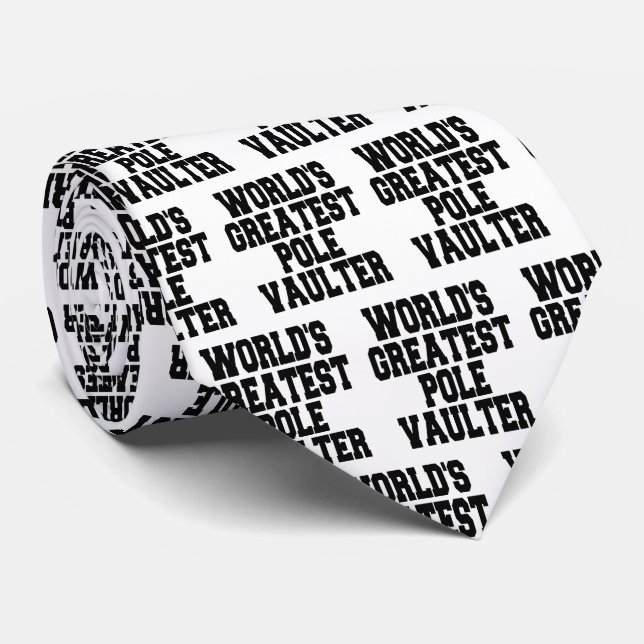 Gravata Maior saltador de vara do mundo (Rolled)