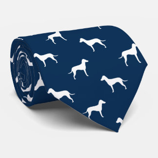 Gravata Manchester Terrier com orelhas naturais Silhouette