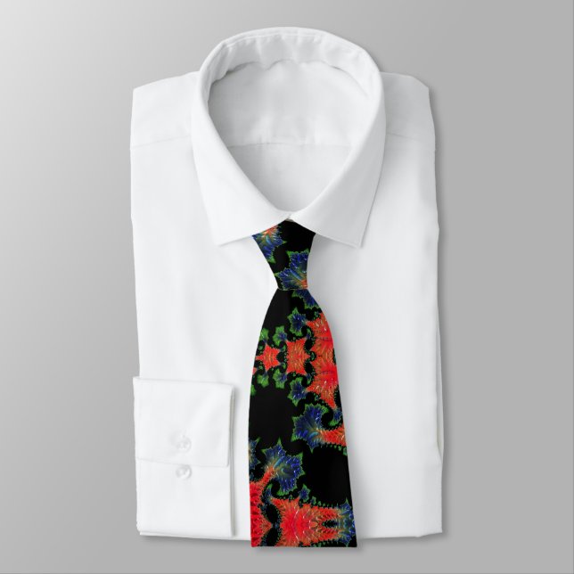Gravata Mandelbrot Garden Tie (Amarrado)