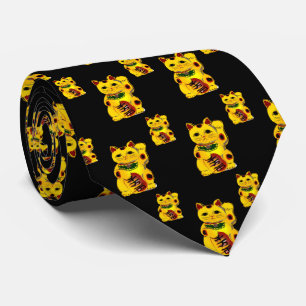Gravata Maneki Neko Tie