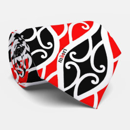 Gravata Maori tradicional do OPUS - o dobro tomou partido