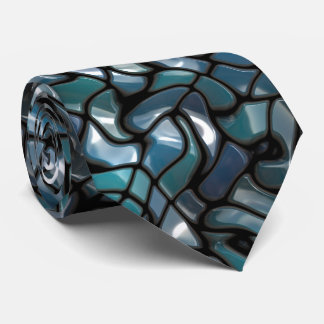 Gravata Mar de Mosaico