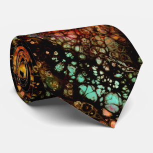 Gravata Marble Colorido