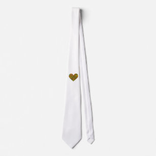 Gravata Marble Heart em Neck Tie