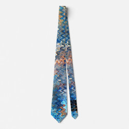 Gravata Marca ZANY - Estilo de Revolução Tie-Dye