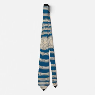 Gravata Marcel Duchamp Rotorelief BLUE Tie