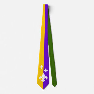 Gravata Mardi Gras