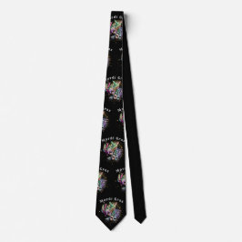 Gravata Mardi Gras Mascarada Mask Neck Tie