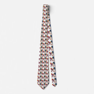 Gravata Mardi Gras Mask Necktie